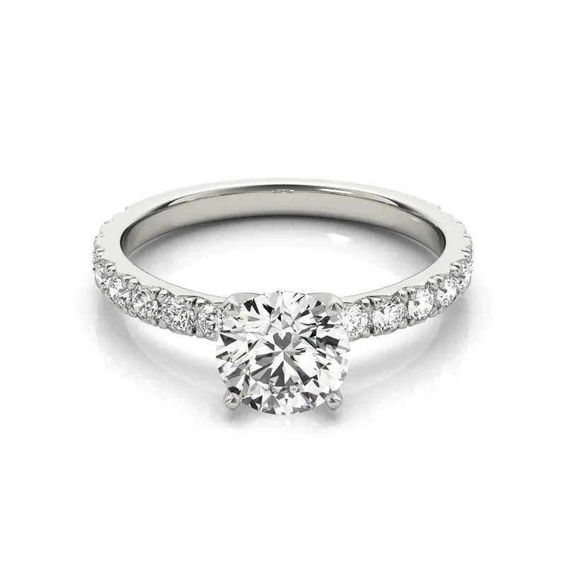 Anel Feminino Princess Prata 925 - Ver de Prata