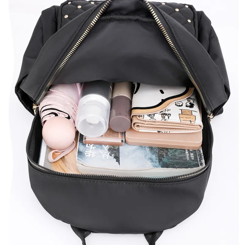 Mochila Feminina Escolar - Ver de Prata