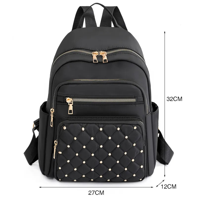 Mochila Feminina Escolar - Ver de Prata