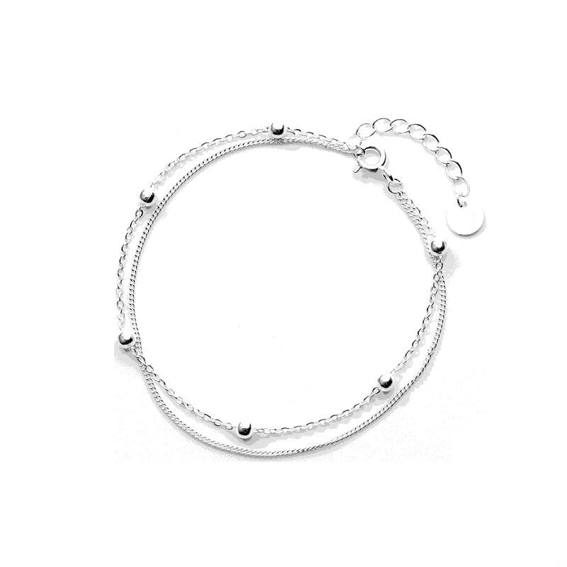 Pulseira de Prata 925 Classic - Ver de Prata