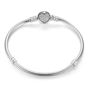 Pulseira Prata 925 Feminina Love - Ver de Prata