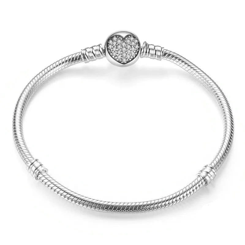 Pulseira Prata 925 Feminina Love - Ver de Prata