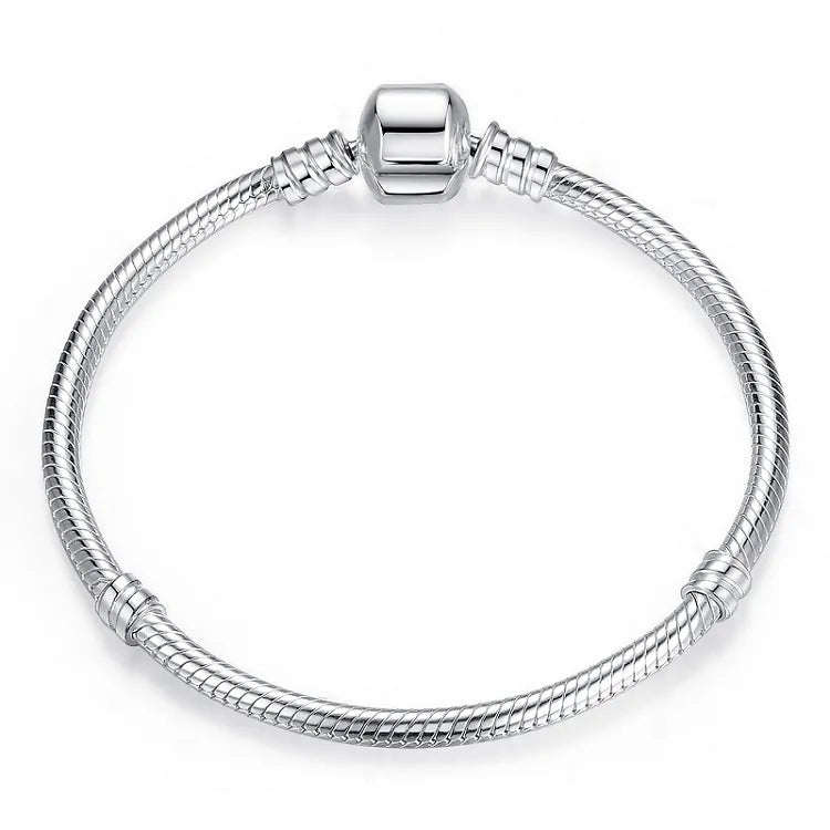 Pulseira Feminina Prata 925 Victoria - Ver de Prata