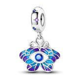 Berloque de Prata Mariposa Grega - Ver de Prata