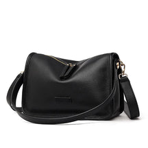 Bolsa Feminina Crossbody de Couro - Ver de Prata