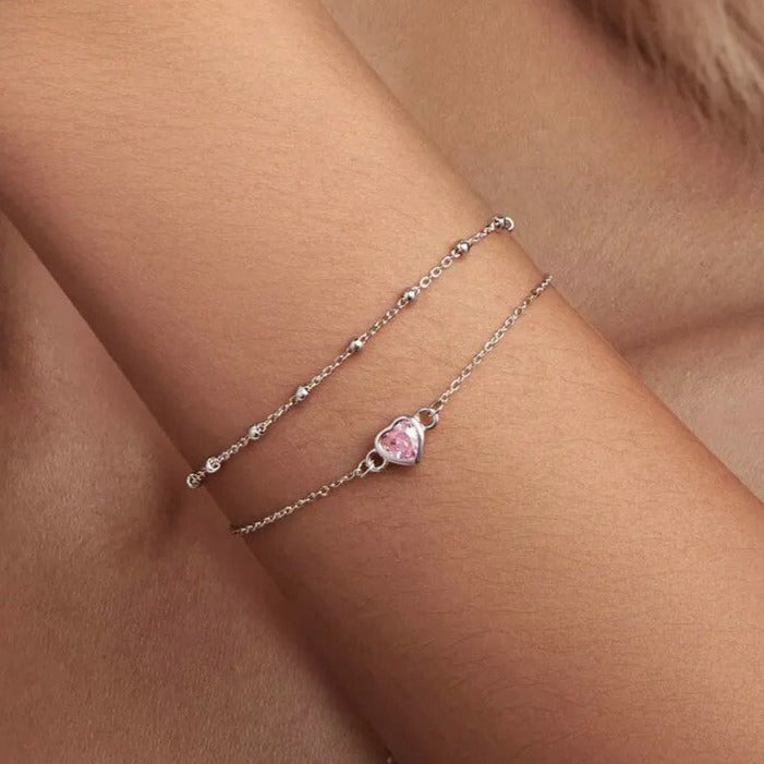 Pulseira de Prata Barbie - Ver de Prata