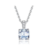 Colar de Prata Feminino Asscher - Ver de Prata