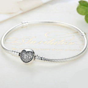 Pulseira Prata 925 Feminina Love - Ver de Prata