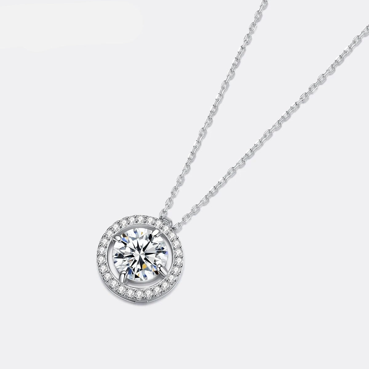 Colar de Prata Feminino Cross Gem - Ver de Prata