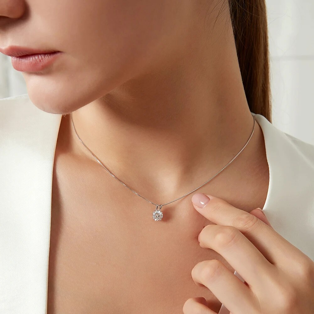 Colar de Prata Feminino Classic - Ver de Prata