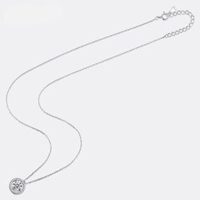 Colar de Prata Feminino Cross Gem - Ver de Prata