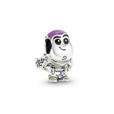 Berloques de Prata Buzz Lightyear - Ver de Prata