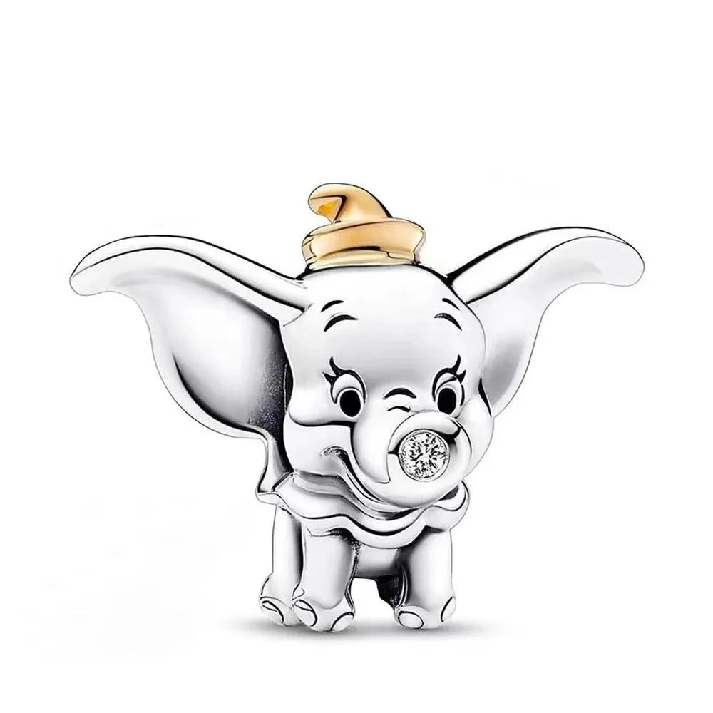 Berloque de Prata Dumbo - Ver de Prata