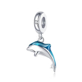 Berloque Golfinho Prata 925 - Ver de Prata